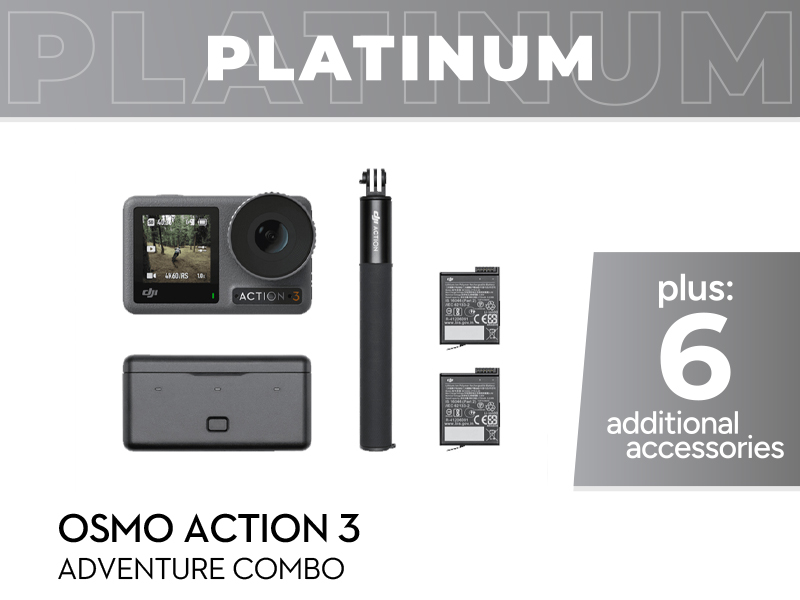 Osmo Action 3 Platinum Combo